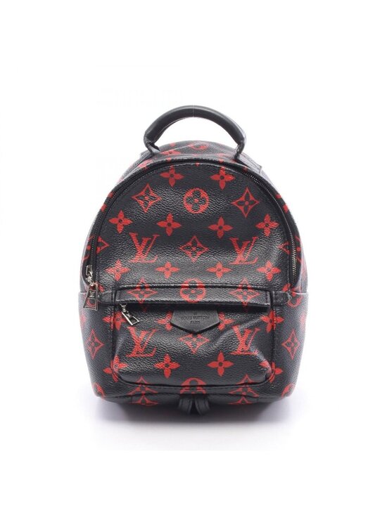 Louis Vuitton Backpack Palm Spring Mini Monogram Enfra Rouge Canvas main image 4